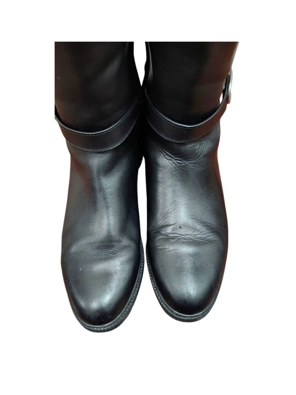 Coach Black Leather Over-the-Knee Riding Boots - Picture 4 of 16